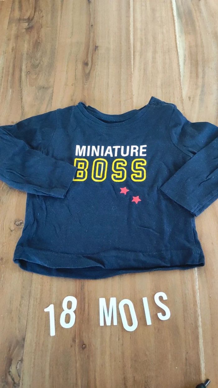 Tee short manches longues