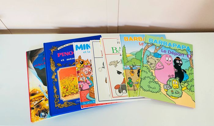 Lot de 7 livres pour enfant en très bon état