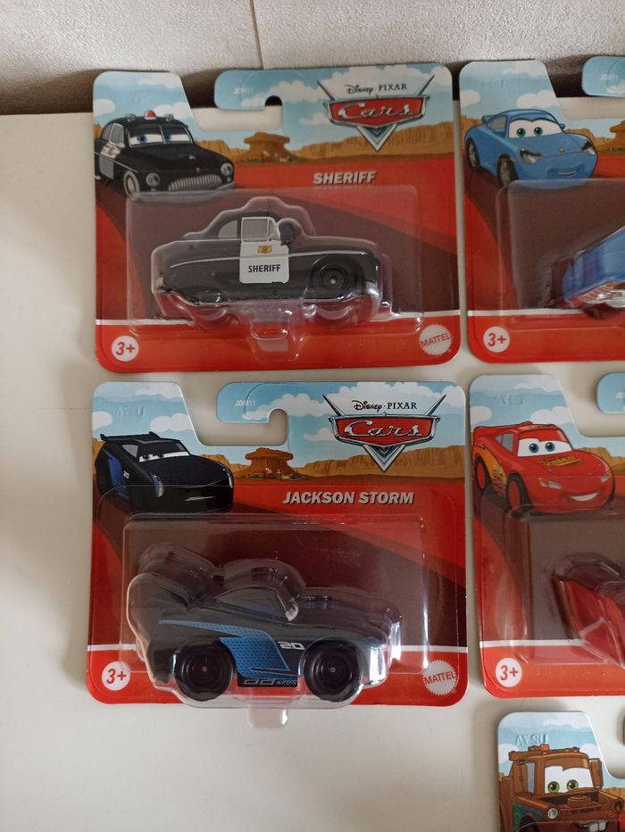 Lot 7 voitures cars mattel neuves - photo numéro 3