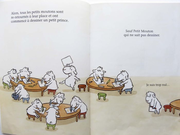 Album 4 à 8 ans : Dessine-moi un petit prince. (L'école des loisirs - Michel Van Zeveren) - photo numéro 7