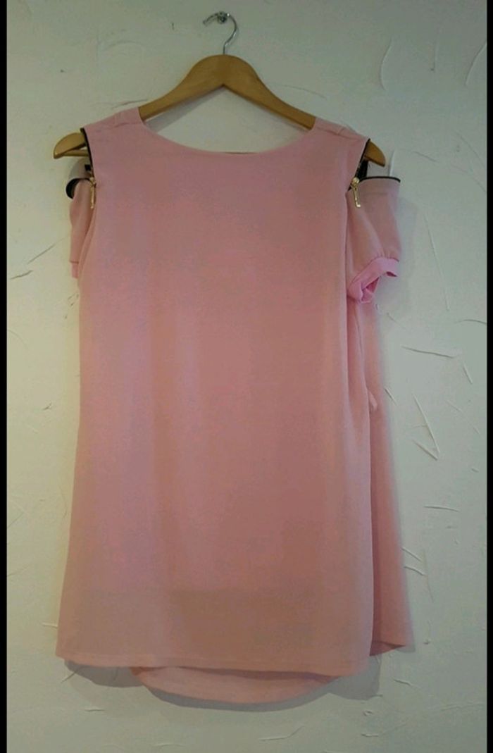 Tunique rose légère - photo numéro 2