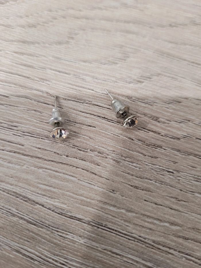 Boucles d'oreilles strass - photo numéro 3