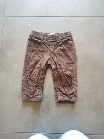 Pantalon marron kitchoun 9 mois