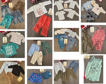 Lot vêtements neuf garçon 12 mois 1 an