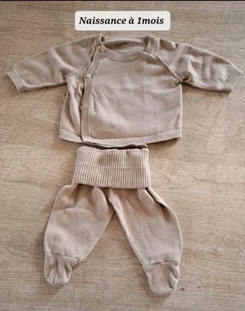Ensemble bébé naissance à 1mois