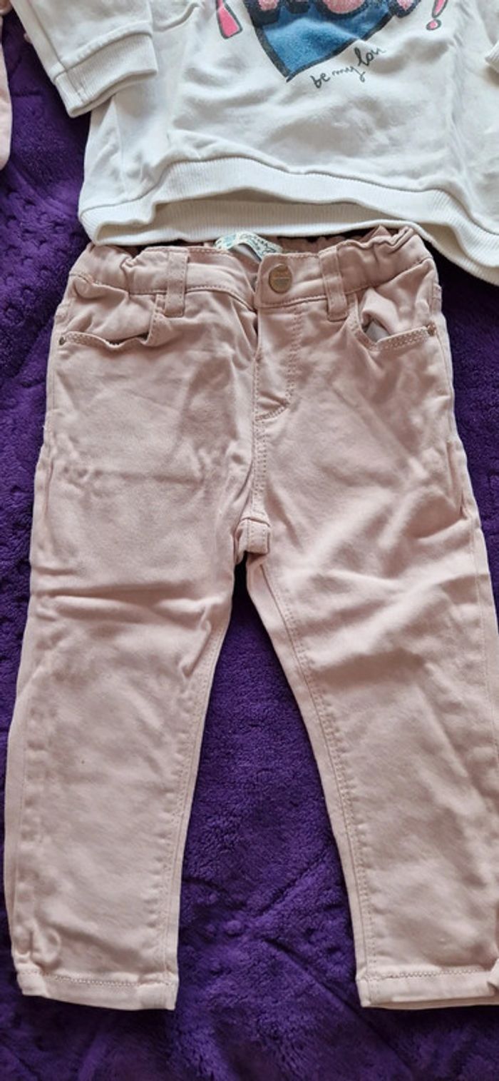 Lot de 2 tenues fille 12/18 mois Zara baby girl - photo numéro 7