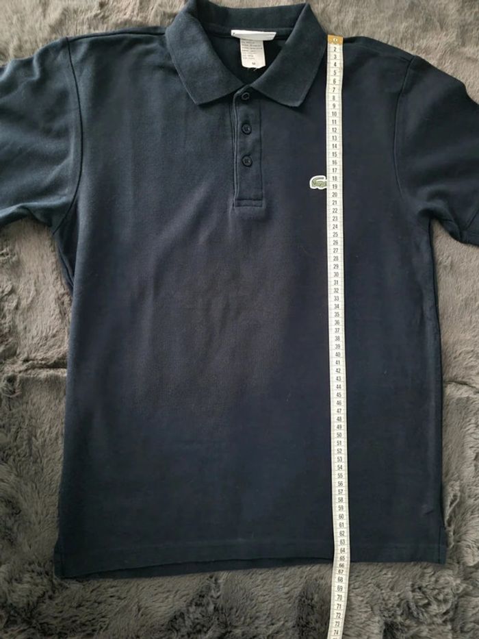 Polo Lacoste bleu marine – Taille M Hommes - photo numéro 7