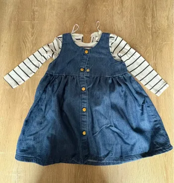 Robe en jeans