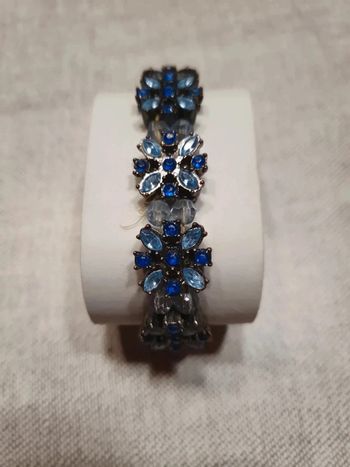 Bracelet vintage fleurs