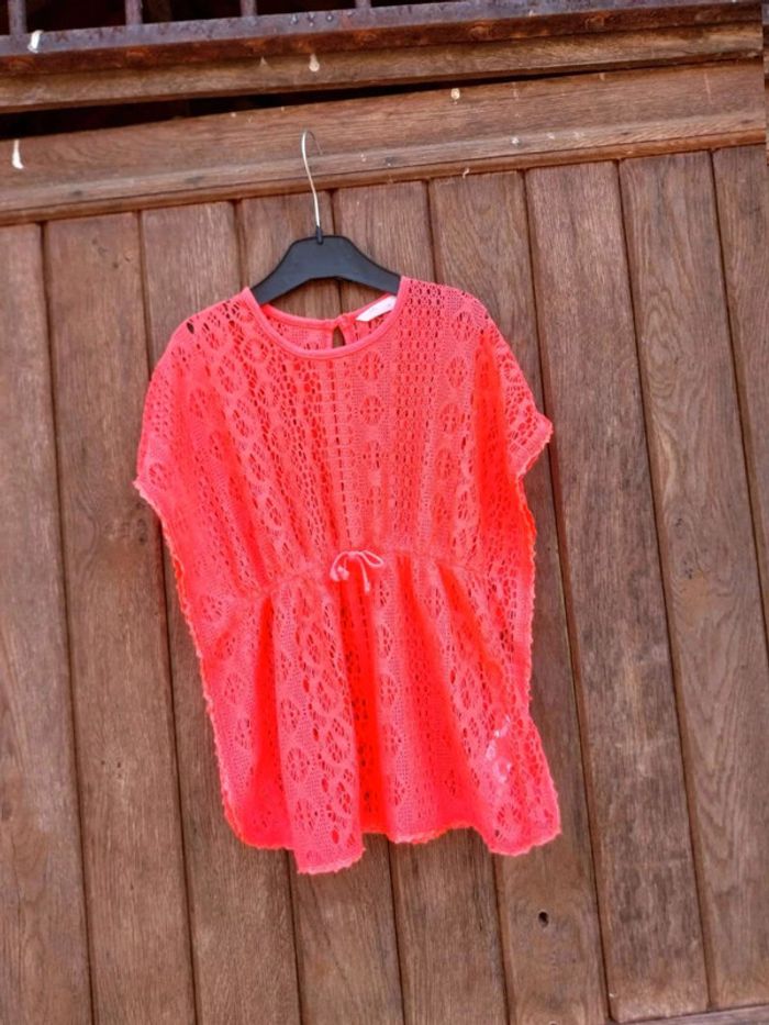 Robe à dentelle pour la plage 3.4 ans fille