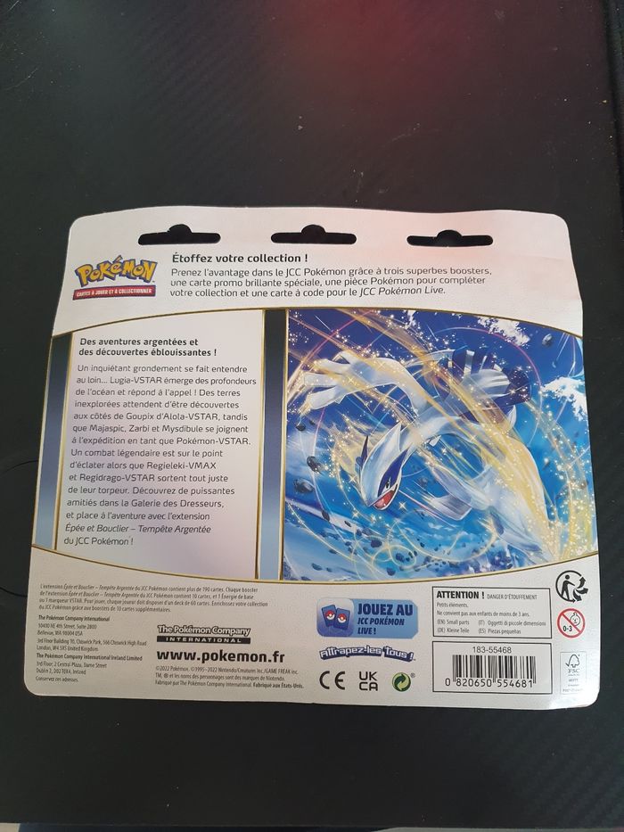 Tripack pokemon tempête argenté fr togetic eb12 - photo numéro 2