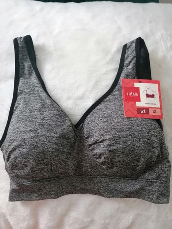 Brassière grise Tissaia XL