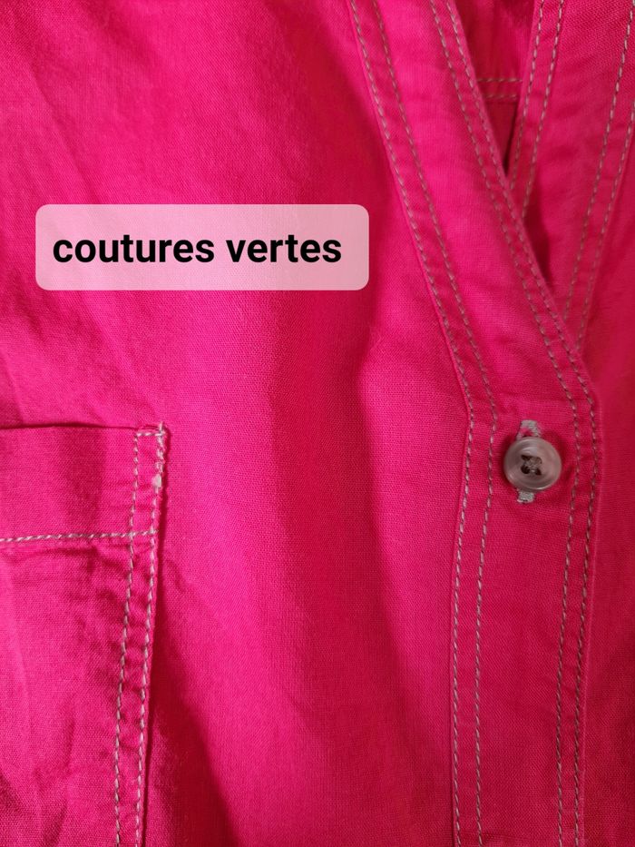 Chemise cintrée femme T40Fr - photo numéro 6