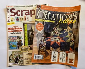 Lot 2 magazines Loisirs créatifs