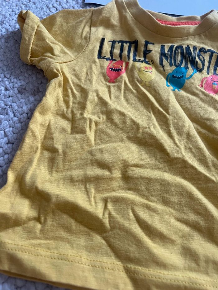Tee shirt manche courte 3 mois - photo numéro 2