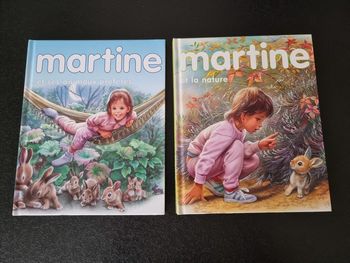 Lot de 2 livres Martine