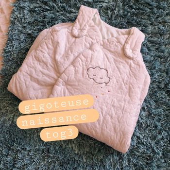 Gigoteuse Vertbaudet naissance bébés prématurés tog 3
