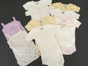 Lot body vêtement bébé fille 3 mois