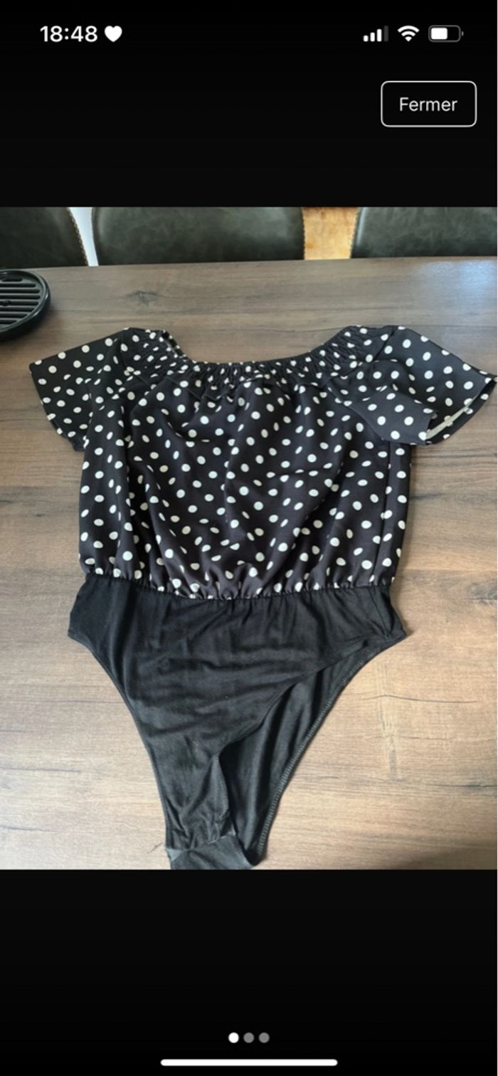 Body à pois