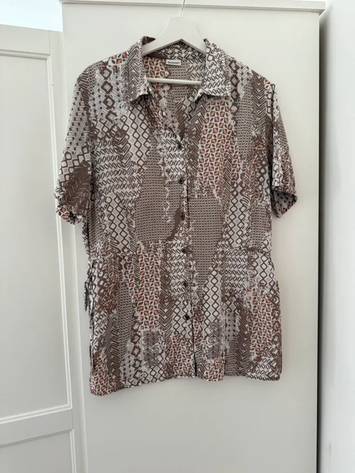 bele blouse chemise fluide en viscose damart 44 - photo numéro 6
