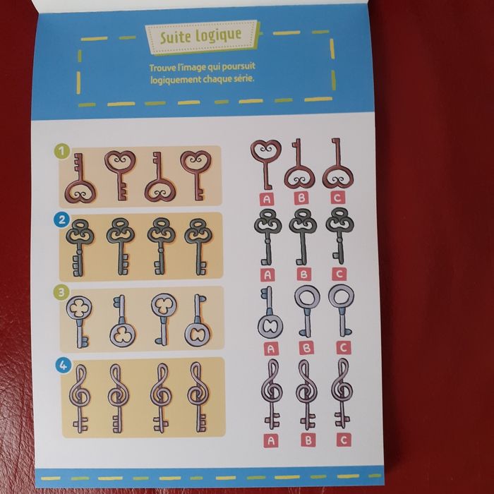 Bloc-jeux 7 ans+ "Logique & Observation" +Crayon fantaisie - photo numéro 9