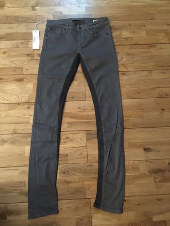 Jeans gris skinny spécial superfine t25=34 neuf avec étiquette
