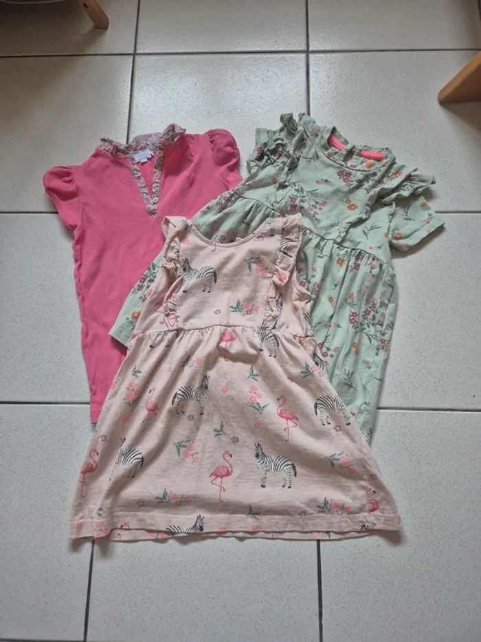 Lot de 3 robes été