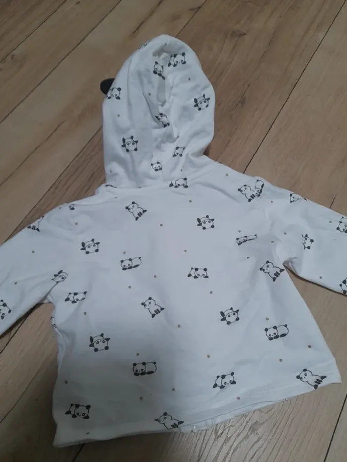 Veste panda 6 mois - photo numéro 2