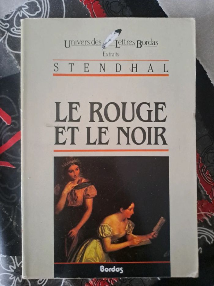 Livre Le Rouge et le Noir, Stendhal