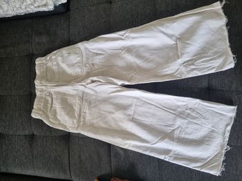 Jean Zara blanc taille 140 cm