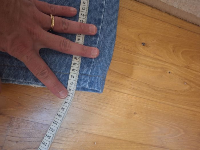 Lot 4 pantalons jambes larges jeans taille 38 - photo numéro 16