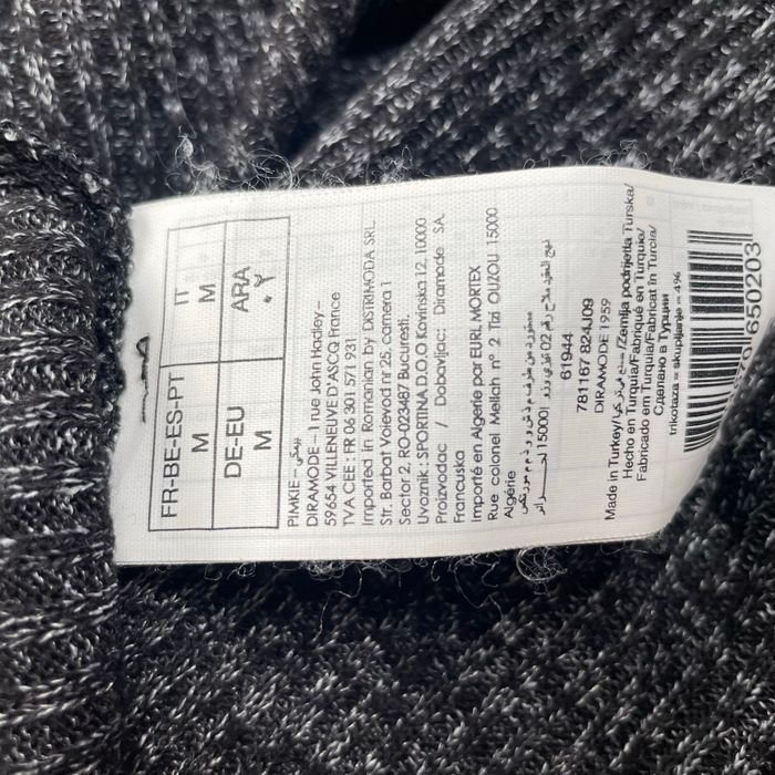 Robe trapèze marron/noire chinée Pimkie M manches 3/4 maille fluide style casual chic V075 - photo numéro 9