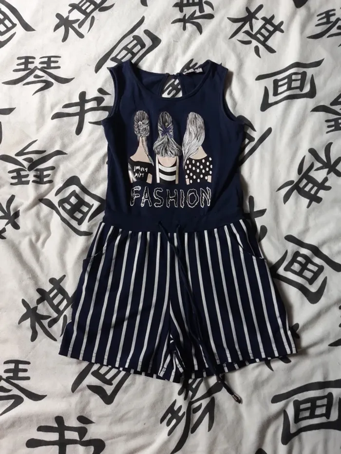 Combi short été fille 6 ans