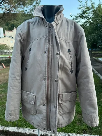 Manteau cyrillus taille 10 ans beige