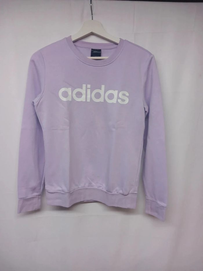 Pull/Sweat Vintage Adidas LIlas - photo numéro 2