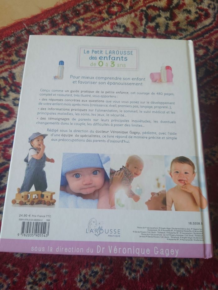 Le petit Larousse des enfants de 0 à 3 ans - photo numéro 2