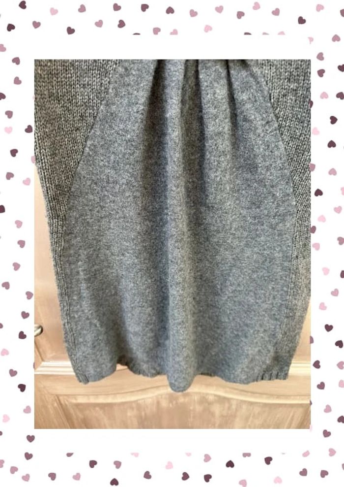 Robe en laine IKKS taille S grise - photo numéro 11