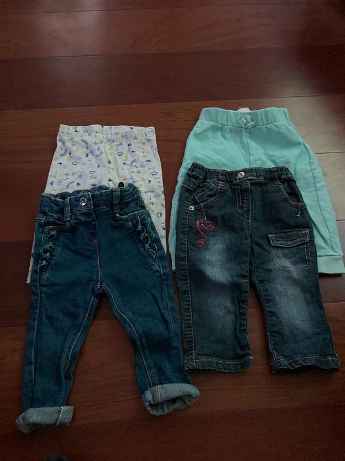 Lot de 4 pantalons