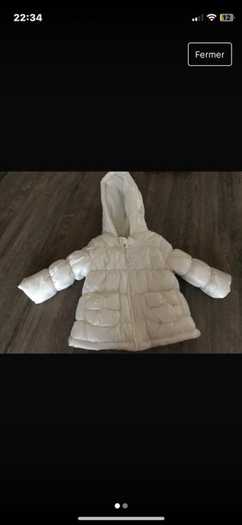 Doudoune 12 mois tbe