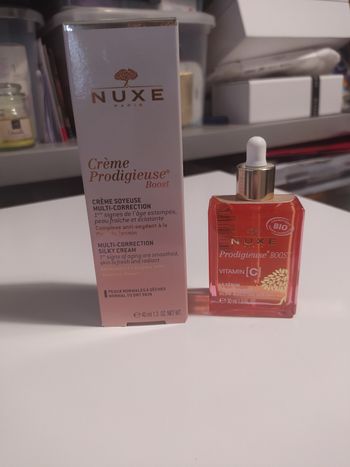 Sérum +crème protigieuse boost Nuxe