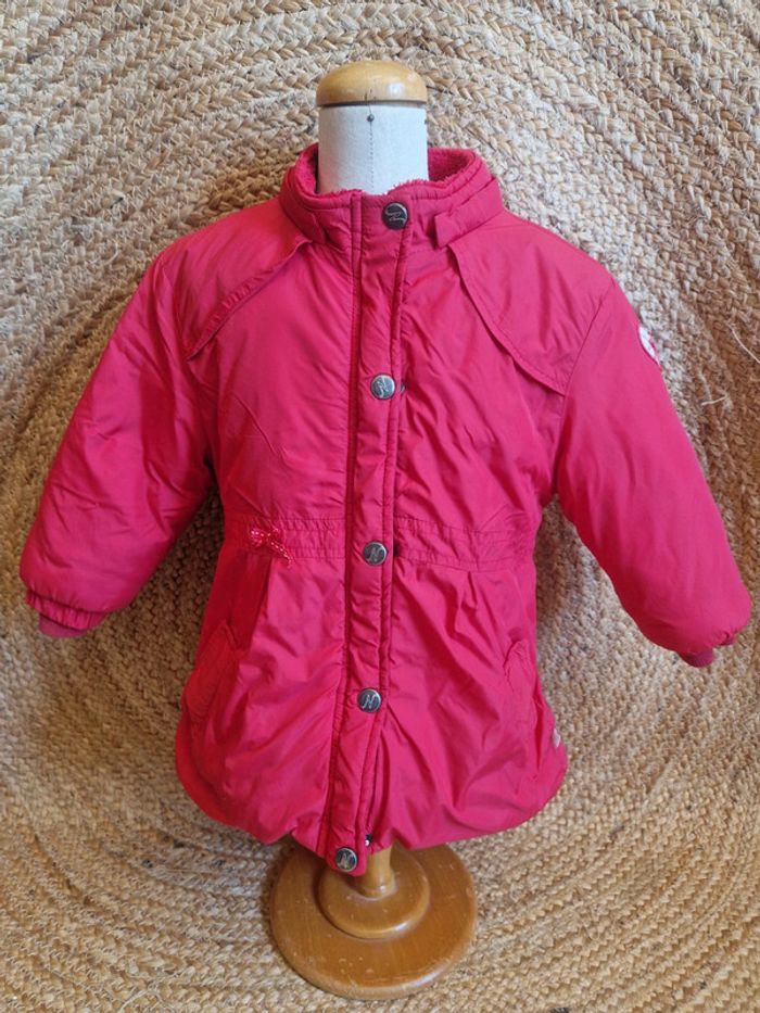 Manteau rose fille noukie's 2 ans 92cm - photo numéro 2