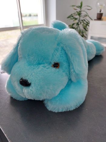 Veilleuse chien bleu