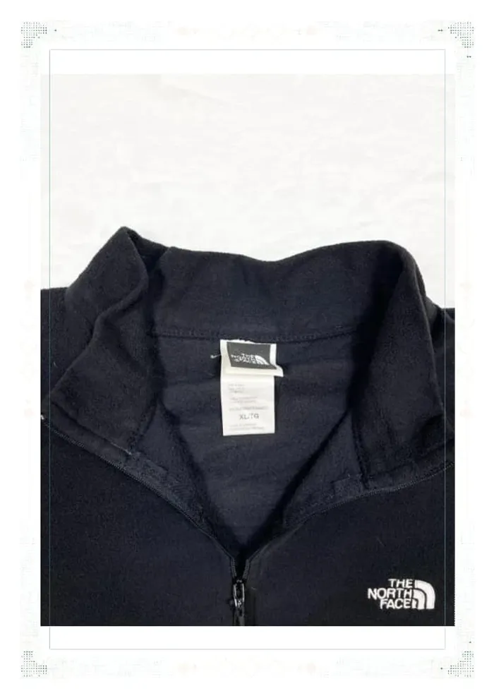The North Face polaire demi zip noir femme taille XL polyester - photo numéro 7