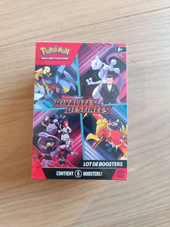 Pokémon Bundle 6 boosters EV10 Rivalités destinées