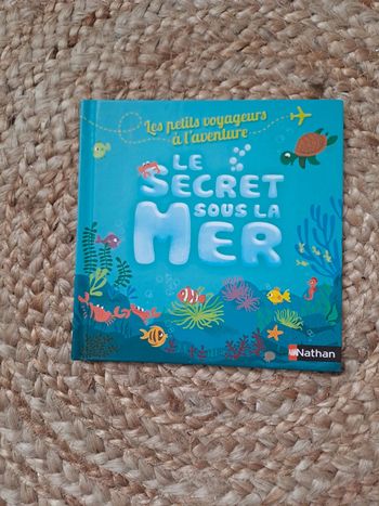 Livre enfant Le secret sous la mer