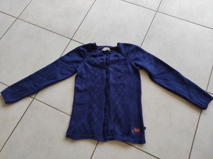 Gilet boutons fille 11 ans sergent major