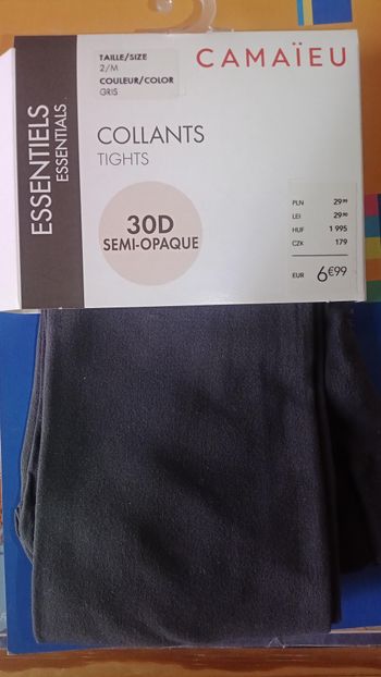 Collang gris 30D