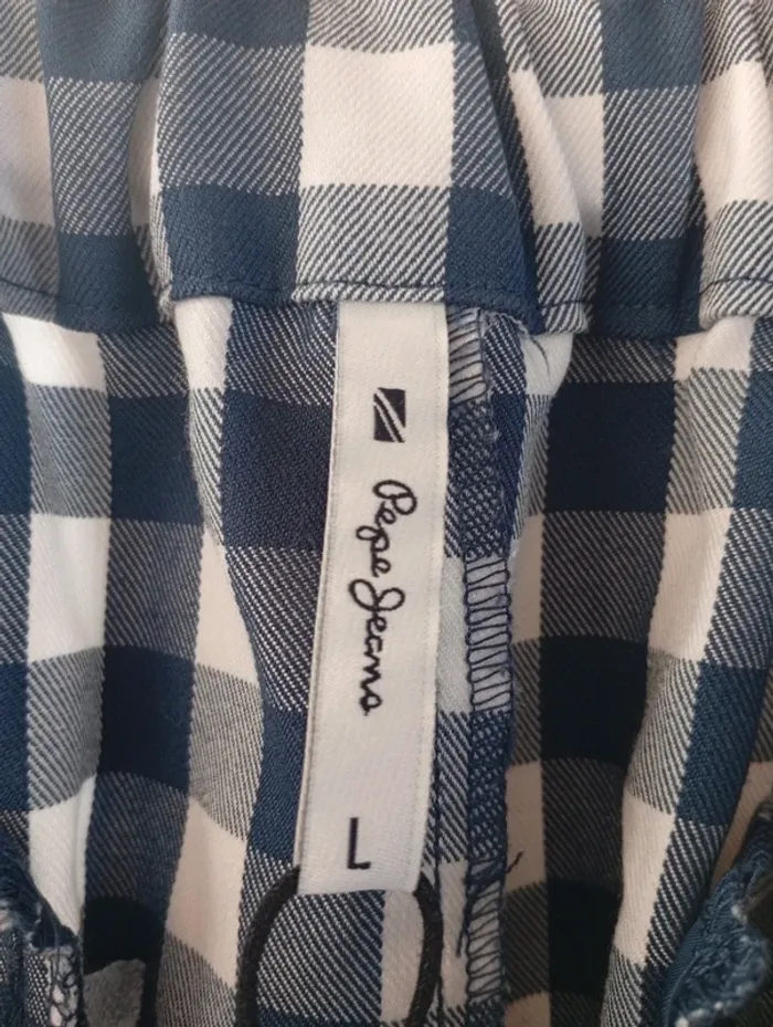 Pantalon à carreaux Pepe Jeans L - photo numéro 2