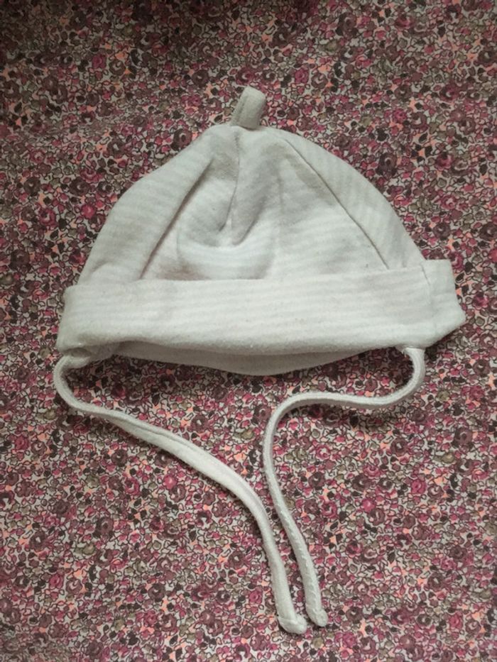 Bonnet naissance H&M - 1/2 mois - photo numéro 3