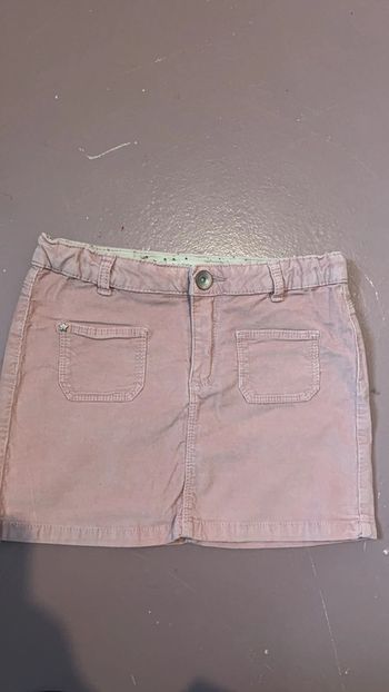 Jupe velour zara 6/7 ans